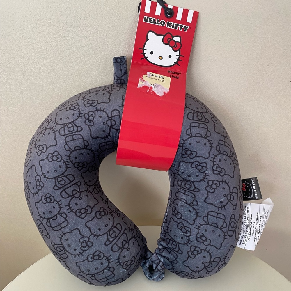 NWT HELLO KITTY Neck Pillow